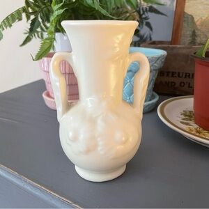 Vintage Shawnee Pottery Daisy Pattern Matte Glaze Ceramic Vase❤️🌼